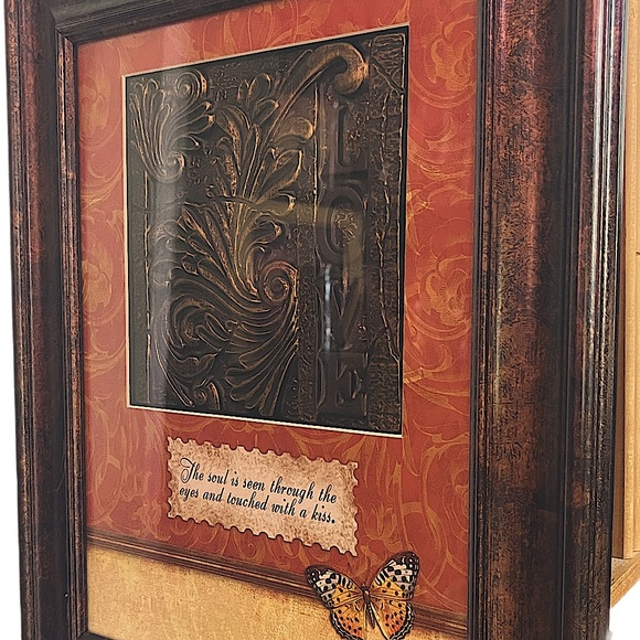 Framed Love Quote - Picture 1 of 2